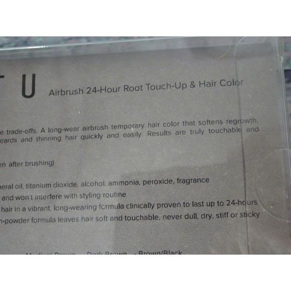 TEMPTU Airbrush Root Touch Up & Temporary Hair Color 7 PC Starter Set Long-Wear - Picture 5 of 13